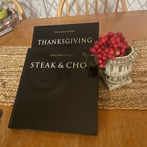 Williams Sonoma Black Cookbook Set